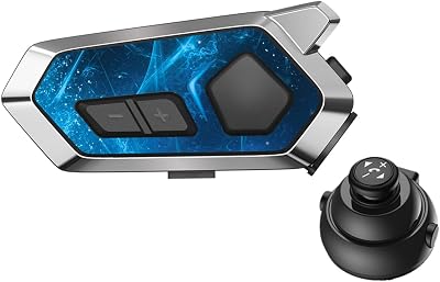 Diojran LV9 helmet Bluetooth headset front view