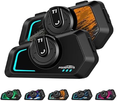 Fodsports T1 Motorcycle Helmet Headset