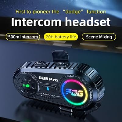 Intercom on helmet