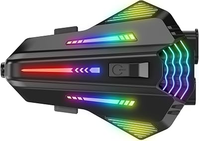 Warm Ef TW2S helmet Bluetooth with LED screen